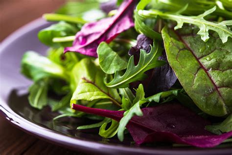 How does Mixed Greens with Mesclun fit into your Daily Goals - calories, carbs, nutrition