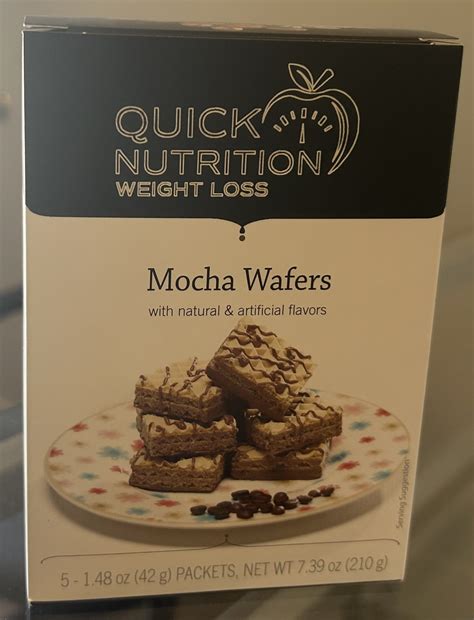 How does Mocha Wafers fit into your Daily Goals - calories, carbs, nutrition