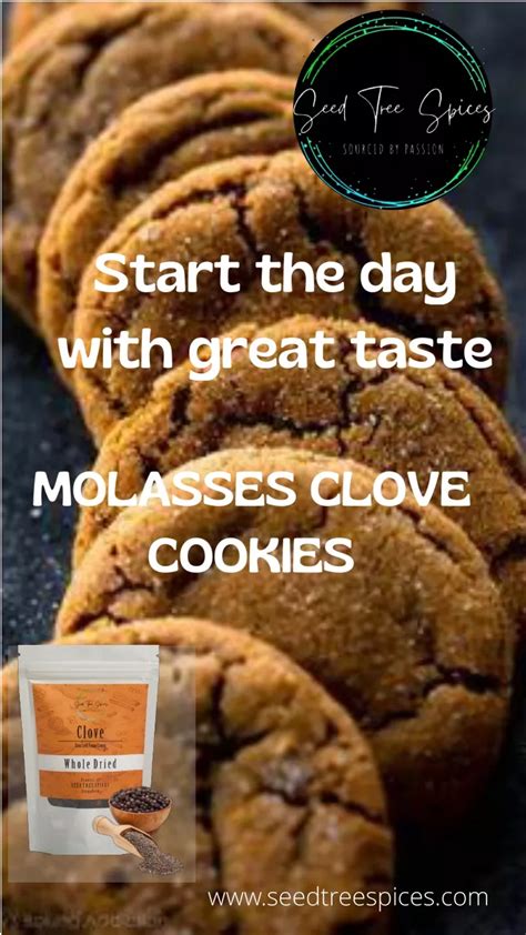How does Molasses Clove Cookie fit into your Daily Goals - calories, carbs, nutrition