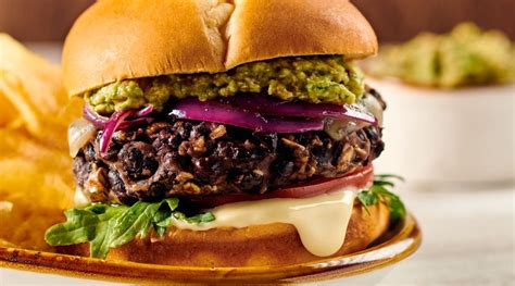 How does Monterey Black Bean Burger fit into your Daily Goals - calories, carbs, nutrition