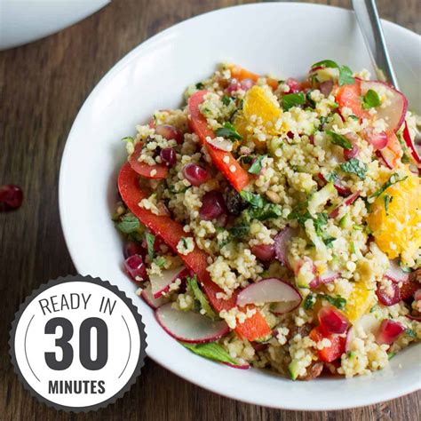 How does Moroccan Couscous Salad fit into your Daily Goals - calories, carbs, nutrition