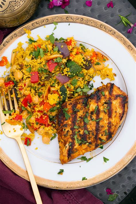 How does Moroccan Grilled Chicken with Pineapple Lentils fit into your Daily Goals - calories, carbs, nutrition