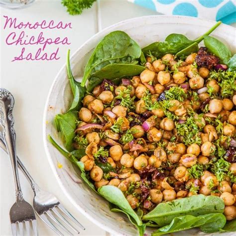 How does Morrocan Chickpea Salad fit into your Daily Goals - calories, carbs, nutrition