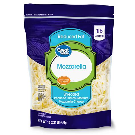 How does Mozzarella - Reduced Fat fit into your Daily Goals - calories, carbs, nutrition