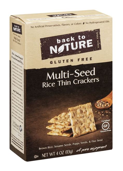 How does Multi-Seed Gf Rice Thin Crackers fit into your Daily Goals - calories, carbs, nutrition