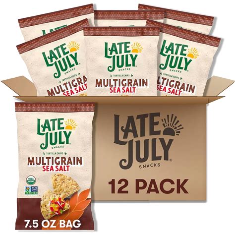 How does Multigrain Sea Salt Tortilla Chips fit into your Daily Goals - calories, carbs, nutrition