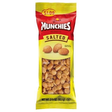 How does Munchies Salted Peanuts fit into your Daily Goals - calories, carbs, nutrition