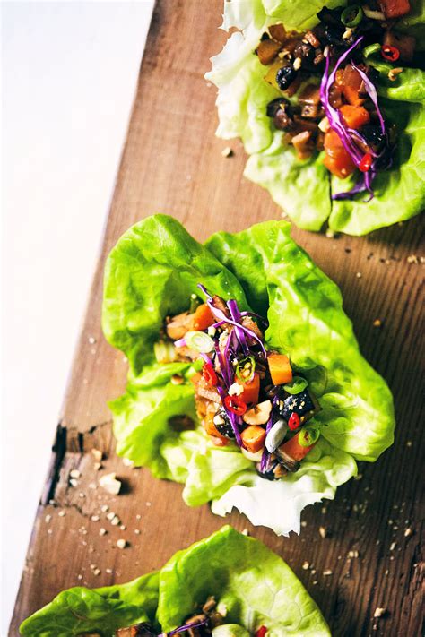 How does Mushroom Lettuce Wraps (70357.0) fit into your Daily Goals - calories, carbs, nutrition