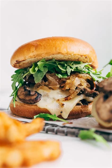 How does Mushroom Onion Swiss Double Burger fit into your Daily Goals - calories, carbs, nutrition