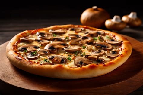 How does Mushroom Pizza fit into your Daily Goals - calories, carbs, nutrition