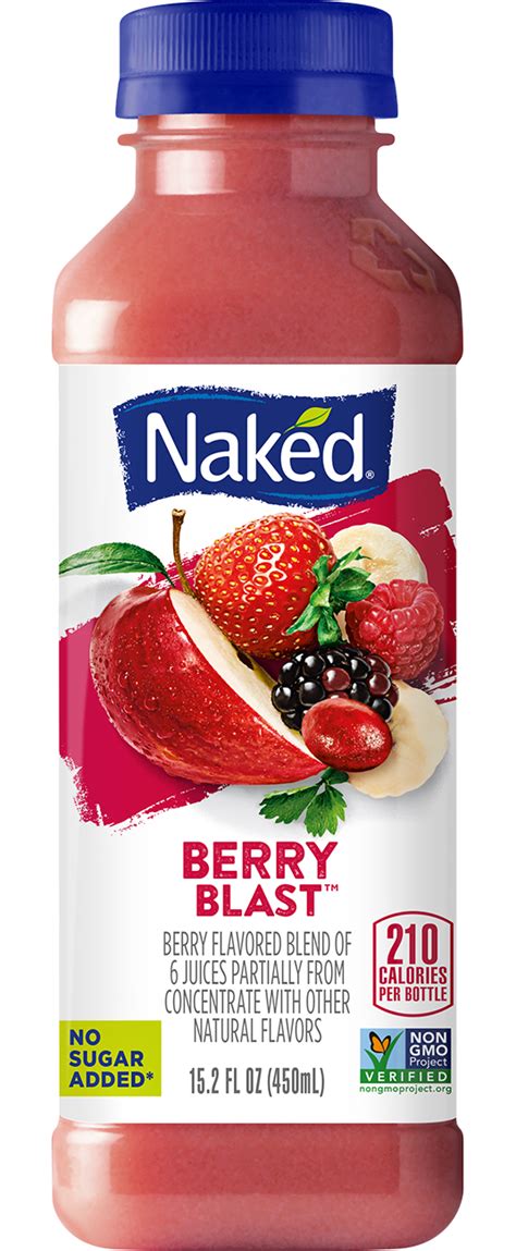 How does Naked Juice, Berry Blast, 152 oz fit into your Daily Goals - calories, carbs, nutrition