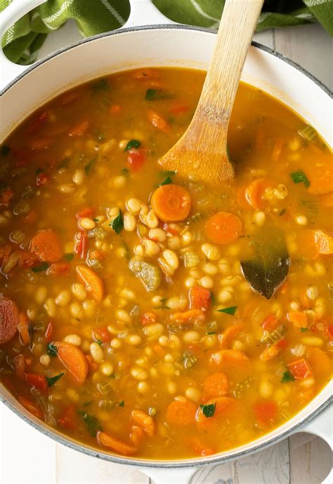 How does Navy Bean Soup, Vegetarian fit into your Daily Goals - calories, carbs, nutrition