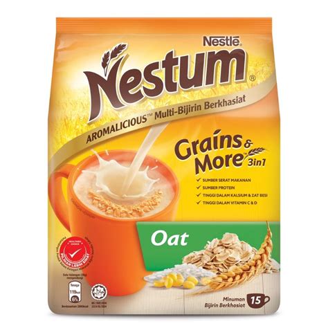 How does Nestum 3 in 1 fit into your Daily Goals - calories, carbs, nutrition