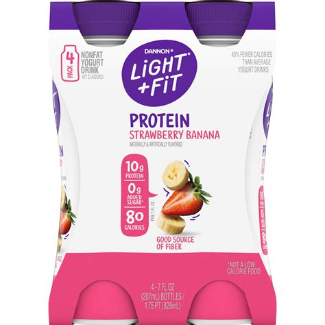 How does Nonfat Strawberry Banana Yogurt fit into your Daily Goals - calories, carbs, nutrition