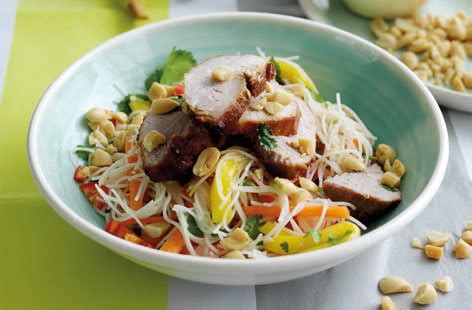 How does Noodle Bowl Pork Zesty Mango fit into your Daily Goals - calories, carbs, nutrition