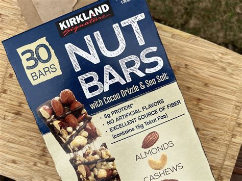 How does Nut Bar fit into your Daily Goals - calories, carbs, nutrition
