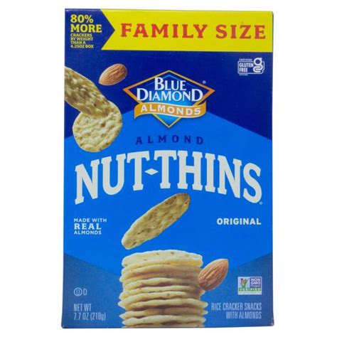 How does Nut-Thins Crackers fit into your Daily Goals - calories, carbs, nutrition