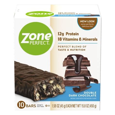 How does Nutrition Bar Double Dark Chocolate fit into your Daily Goals - calories, carbs, nutrition