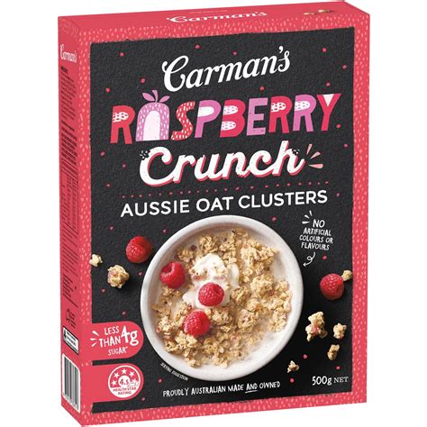 How does Oat Clusters with Raspberries fit into your Daily Goals - calories, carbs, nutrition