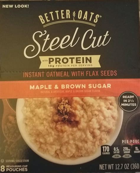 How does Oat Revolution - Maple and Brown Sugar fit into your Daily Goals - calories, carbs, nutrition