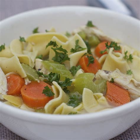 How does Old Fashioned Chicken Noodle Soup fit into your Daily Goals - calories, carbs, nutrition