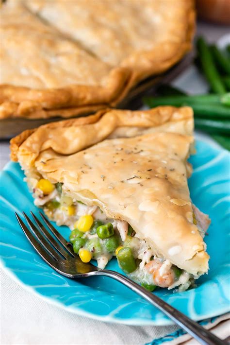 How does Old Fashioned Turkey Pot Pie casserole fit into your Daily Goals - calories, carbs, nutrition