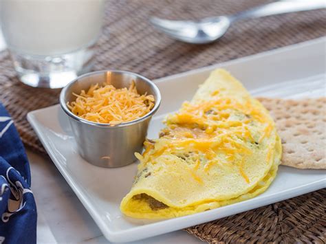 How does Omelet w/Cheese and Sausage Patty fit into your Daily Goals - calories, carbs, nutrition