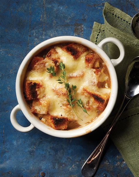 How does Onion Soup with Parmesan Crouton fit into your Daily Goals - calories, carbs, nutrition