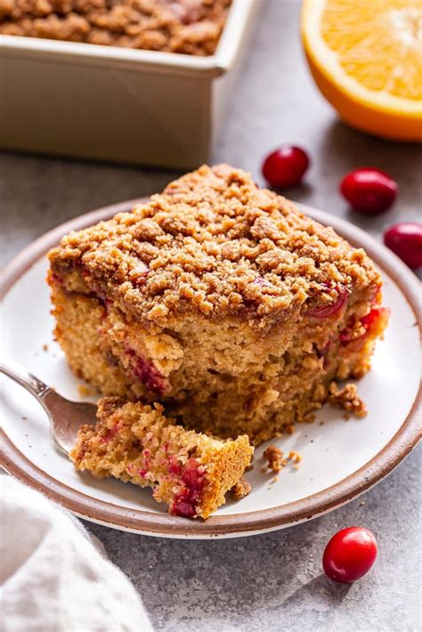 How does Orange Cranberry Coffee Cake fit into your Daily Goals - calories, carbs, nutrition