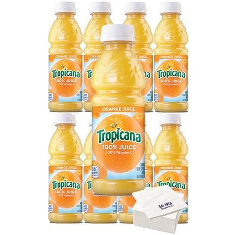 How does Orange Juice, 10oz, Tropicana fit into your Daily Goals - calories, carbs, nutrition