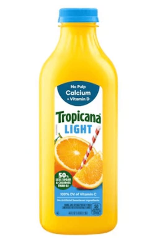 How does Orange Juice with Calcium, Vitamin D & Pulp fit into your Daily Goals - calories, carbs, nutrition