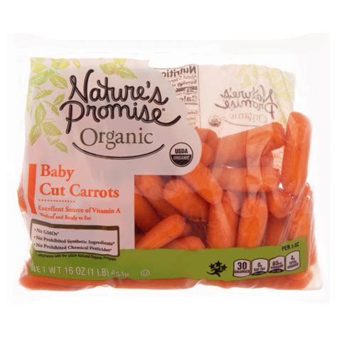 How does Organic Baby Carrots fit into your Daily Goals - calories, carbs, nutrition