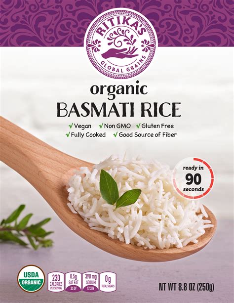 How does Organic Basmati Rice (4831.5) fit into your Daily Goals - calories, carbs, nutrition