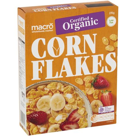 How does Organic Corn Flakes fit into your Daily Goals - calories, carbs, nutrition