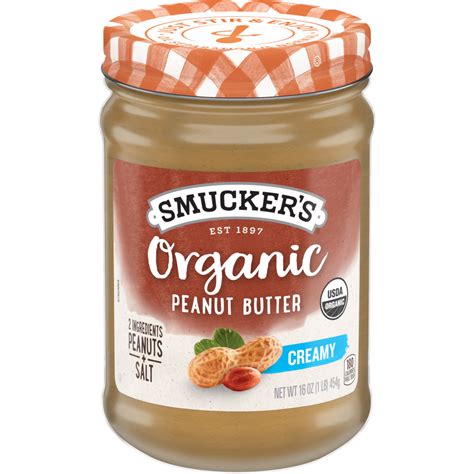 How does Organic Creamy Natural Peanut Butter fit into your Daily Goals - calories, carbs, nutrition