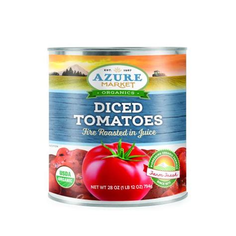 How does Organic Diced Tomatoes fit into your Daily Goals - calories, carbs, nutrition