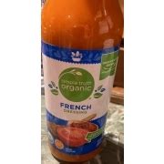 How does Organic French Dressing (63368.0) fit into your Daily Goals - calories, carbs, nutrition