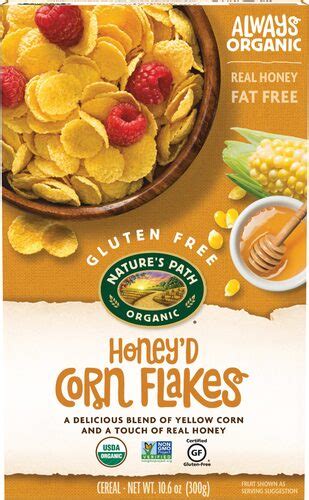 How does Organic Honey'd Corn Flakes fit into your Daily Goals - calories, carbs, nutrition