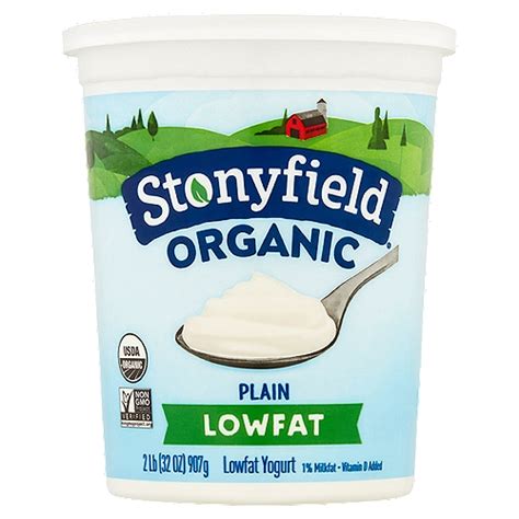 How does Organic Lowfat Yogurt fit into your Daily Goals - calories, carbs, nutrition