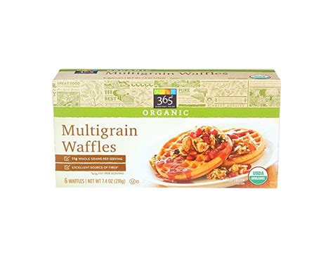 How does Organic Multigrain Waffles fit into your Daily Goals - calories, carbs, nutrition
