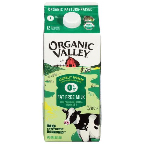 How does Organic Skim Milk fit into your Daily Goals - calories, carbs, nutrition
