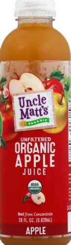 How does Organic Unfiltered Apple Juice fit into your Daily Goals - calories, carbs, nutrition