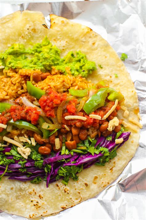 How does Organic Veggie Fajita Burrito fit into your Daily Goals - calories, carbs, nutrition