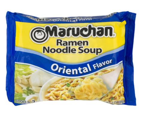 How does Oriental Ramen Noodle Soup fit into your Daily Goals - calories, carbs, nutrition