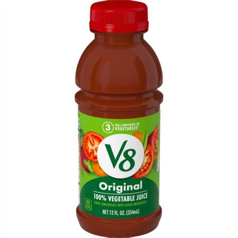 How does Original 100% Veggie Juice fit into your Daily Goals - calories, carbs, nutrition