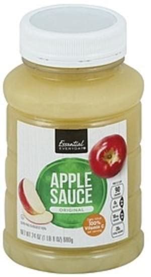 How does Original Apple Sauce fit into your Daily Goals - calories, carbs, nutrition