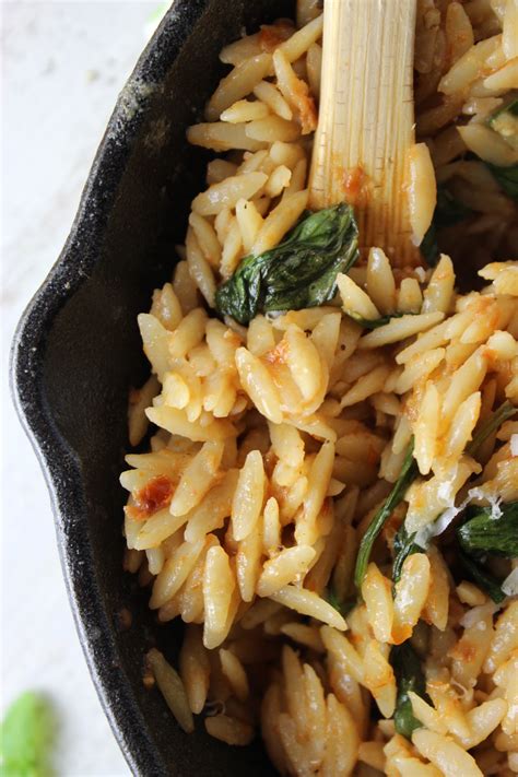 How does Orzo with Basil fit into your Daily Goals - calories, carbs, nutrition