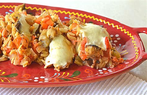 How does Orzo with Eggplant & Red Pepper fit into your Daily Goals - calories, carbs, nutrition