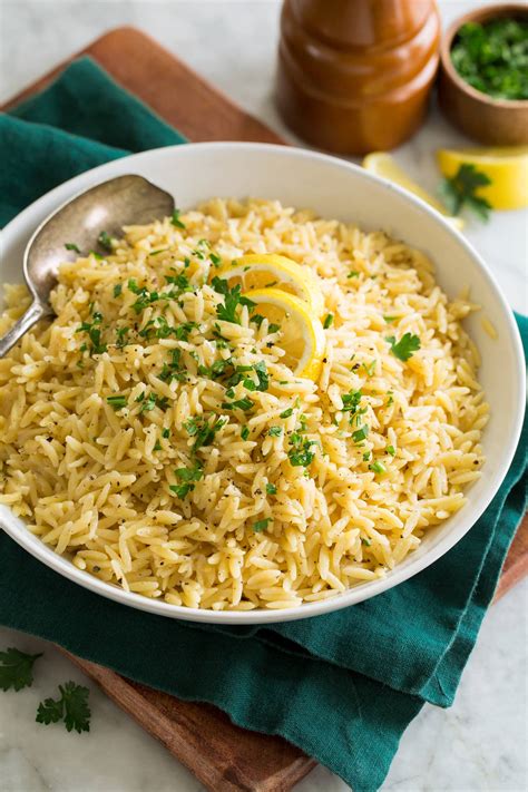 How does Orzo with Lemon & Herbs fit into your Daily Goals - calories, carbs, nutrition