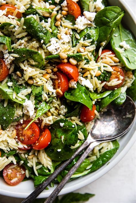 How does Orzo with Spinach and Feta 1 oz fit into your Daily Goals - calories, carbs, nutrition